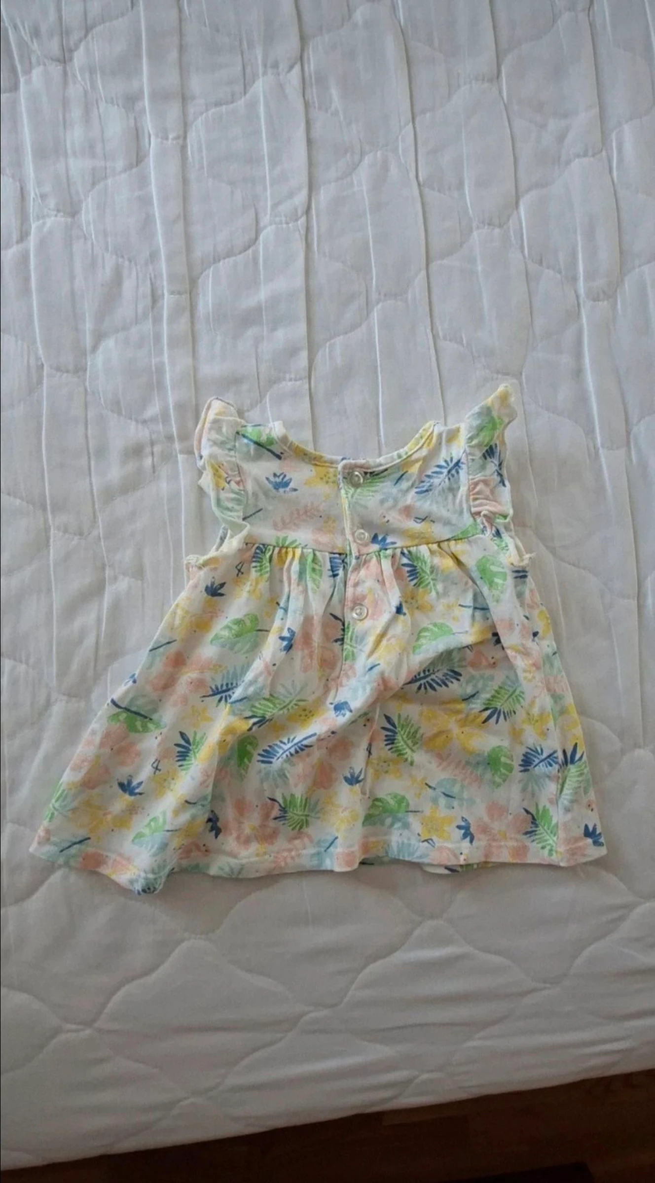Lot of 3 Girls' Summer Dresses, 3-6-9 Months, 68 cm – photo 7